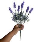 2 Buquês De Lavanda Artificial - Flor Ideal Para Decoração De