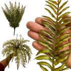 2 Buquês De Samambaia Artificial Com Toque Real Para Decoraçã