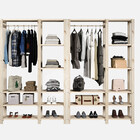 2 Cabideiros Pinus Duplo Arara Roupa Quarto