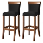 2 Cadeira Alta Bancada Banqueta Banco Alto Area Gourmet Luxo