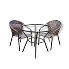 2 Cadeiras + Mesa Biquíni -(sem Tampo)  Edicula, Varanda, Chu