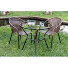 2 Cadeiras + Mesa Biquíni -(sem Tampo)  Edicula, Varanda, Chu