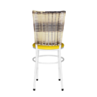 2 Cadeiras Brancas Para Cozinha Hawai Cappuccino Premium  Ama