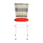 2 Cadeiras Brancas Para Cozinha Hawai Cappuccino Premium  Ver