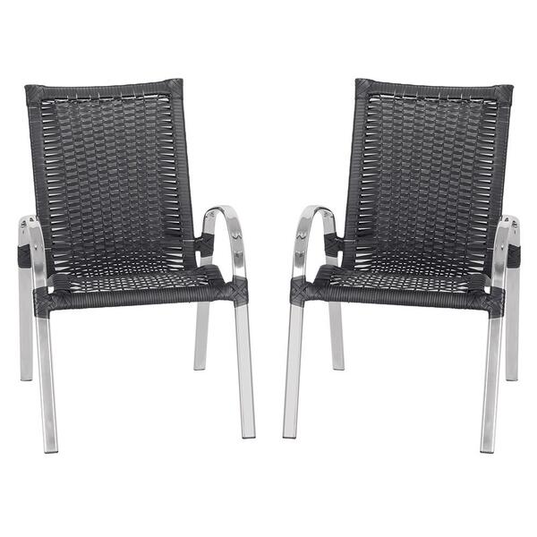 2 Cadeiras De Area Em Aluminio E Fibra Sintetica Colombia Ide