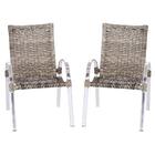 2 Cadeiras De Area Em Aluminio E Fibra Sintetica Colombia Ide