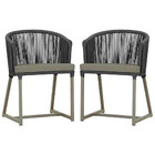 2 Cadeiras De Jantar Área Noronha Em Alumínio Com Pintura Fen