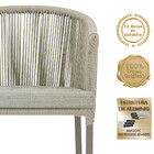 2 Cadeiras De Jantar Área Noronha Em Alumínio Com Pintura Fen