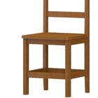 2 Cadeiras De Jantar Madeira Maciça Perola Mel Nemargi