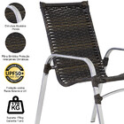 2 Cadeiras Emilly Em Alumínio Trama Original