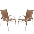2 Cadeiras Emily Argila