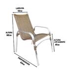 2 Cadeiras Emily Sépia