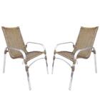 2 Cadeiras Emily Sépia