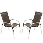 2 Cadeiras Emily Tabaco