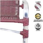 2 Cadeiras Emily Vinho Dark