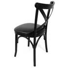 2 Cadeiras Estofada X Katrina Madeira Maciça Restaurante Pizz