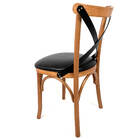 2 Cadeiras Estofada X Katrina Madeira Maciça Restaurante Pizz