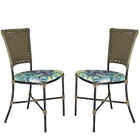 2 Cadeiras Gramado Sala De Jantar Em Fibra Sintética Pequi Fe