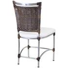 2 Cadeiras Jk Em Alumínio E Fibra Sintética Para Cozinha, Edí