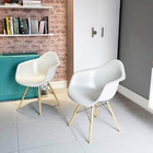 2 Cadeiras Ohome Com Braço - Estilo Charles Eames Eiffel - Br