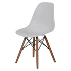 2 Cadeiras Ohome - Estilo Charles Eames Eiffel - Branco