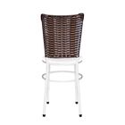 2 Cadeiras Para Cozinha Branca Hawai Avelã Branco