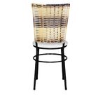 2 Cadeiras Para Cozinha Preta Hawai Cappuccino Premium Branco