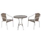 2 Cadeiras Toquio 1 Mesa Alta Toquio Para Área Externa, Edícu