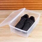 2 caixas de sapato empilháveis grandes ordene 38 a 46 organiz