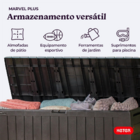 2 Caixas Grandes Organizadoras 270 Litros Baú Com Tampa Armaz