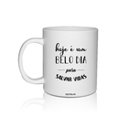 2 Canecas Brancas Personalizadas Vidas