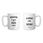 2 Canecas Personalizadas Deus Uniu Casal