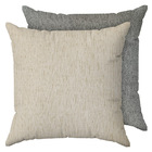 2 Capas Almofada Premium Cinza - 45x45 Id Decor