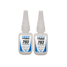 2 Colas Instantânea 793 20g Tek Bond - Adesivo Super Cola