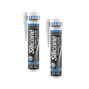 2 Colas Silicone Preto Para Mármore Louças Banheiro Box 280ml | Leroy ...