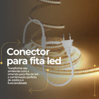 2 Conector Plug Para Fita De Led Direto Na Rede Rabicho