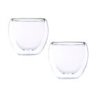 2 Copos Com Parede Dupla Blend Em Vidro 80ml Maxwell   Willia