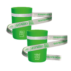 2 Copos Eco Verde Com Cordão Green Cups 200 Ml