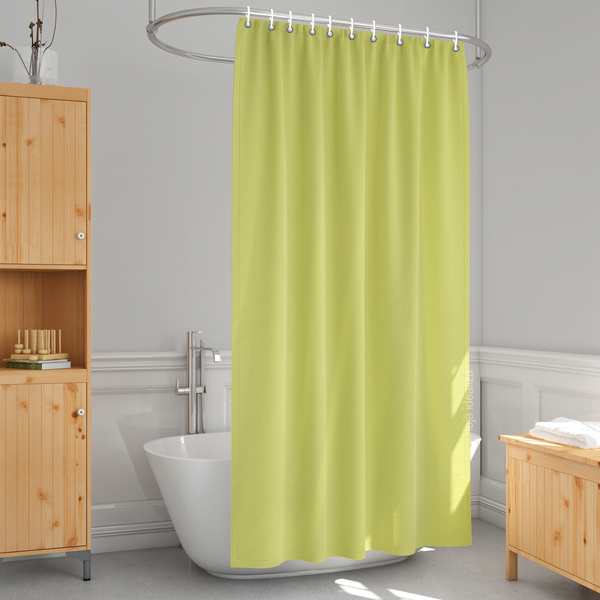 2 Cortina Box Banheiro Pvc Grossa Antimofo Ilhós Am 140x200