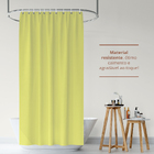 2 Cortina Box Banheiro Pvc Grossa Antimofo Ilhós Am 140x200