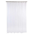 2 Cortina Box Banheiro Pvc Transparente Antimofo Ilhós 1,95