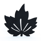 2 Descanso Suporte De Panela Outono Cortiça Preto