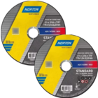 2 Disco De Desbastec/acabamento 4.1/2pol Flap-disco Norton Gr