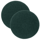 2 Disco Enceradeira Fibra Limpeza Lustrador Verde 510 Betta