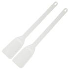 2 Espátulas Plásticas 49,5cm Retas Industriais Estreitas Bran