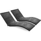 2 Espreguiçadeira Bogotá Para Piscina, Área, Lazer Em Alumini