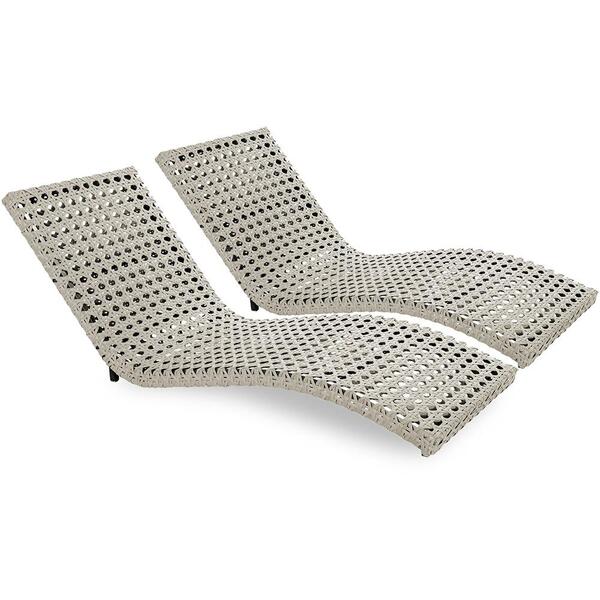 2 Espreguiçadeira Bogotá Para Piscina, Área, Lazer Em Alumini