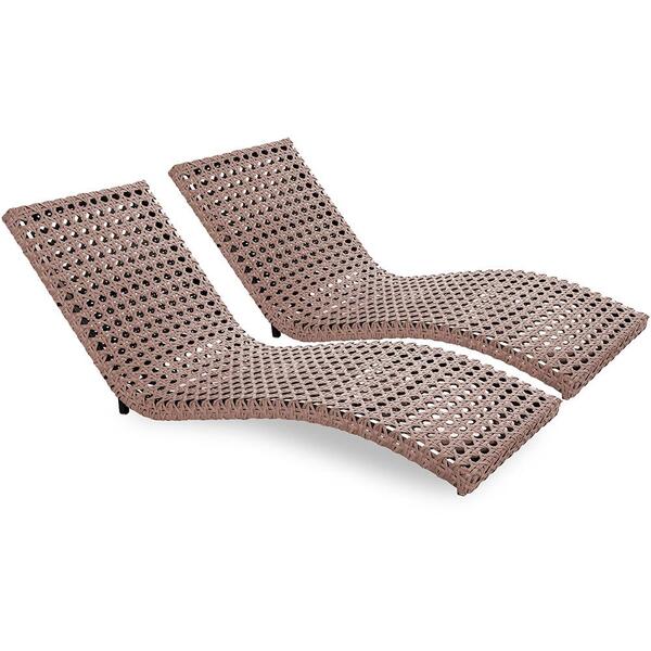 2 Espreguiçadeira Bogotá Para Piscina, Área, Lazer Em Alumini