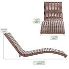 2 Espreguiçadeira Bogotá Para Piscina, Área, Lazer Em Alumini