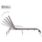 2 Espreguiçadeira Catar - 1 Mesa Baixa Colômbia